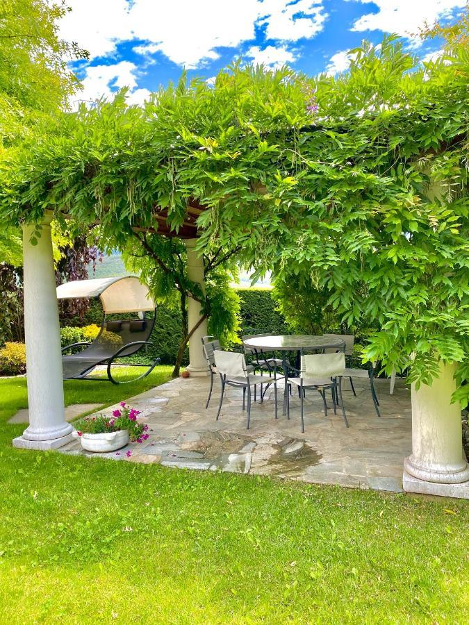 Appartamento Le Colonne - Relais Villa Quercia Tassullo Eksteriør billede